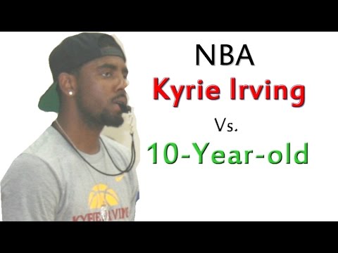 Kyrie Irving NBA Vs 10-year-old Max Basketball Shooting Contest: The Rematch