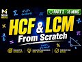 HCF and LCM from SCRATCH FULL BASIC VIDEO in Tamil  part 2  @Nega maths 