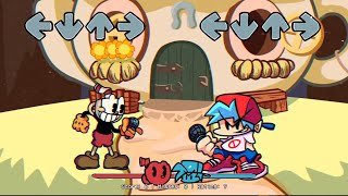 FUNKHEAD Gameplay - Friday Night Funkin Mod Cuphead | FNF Mod