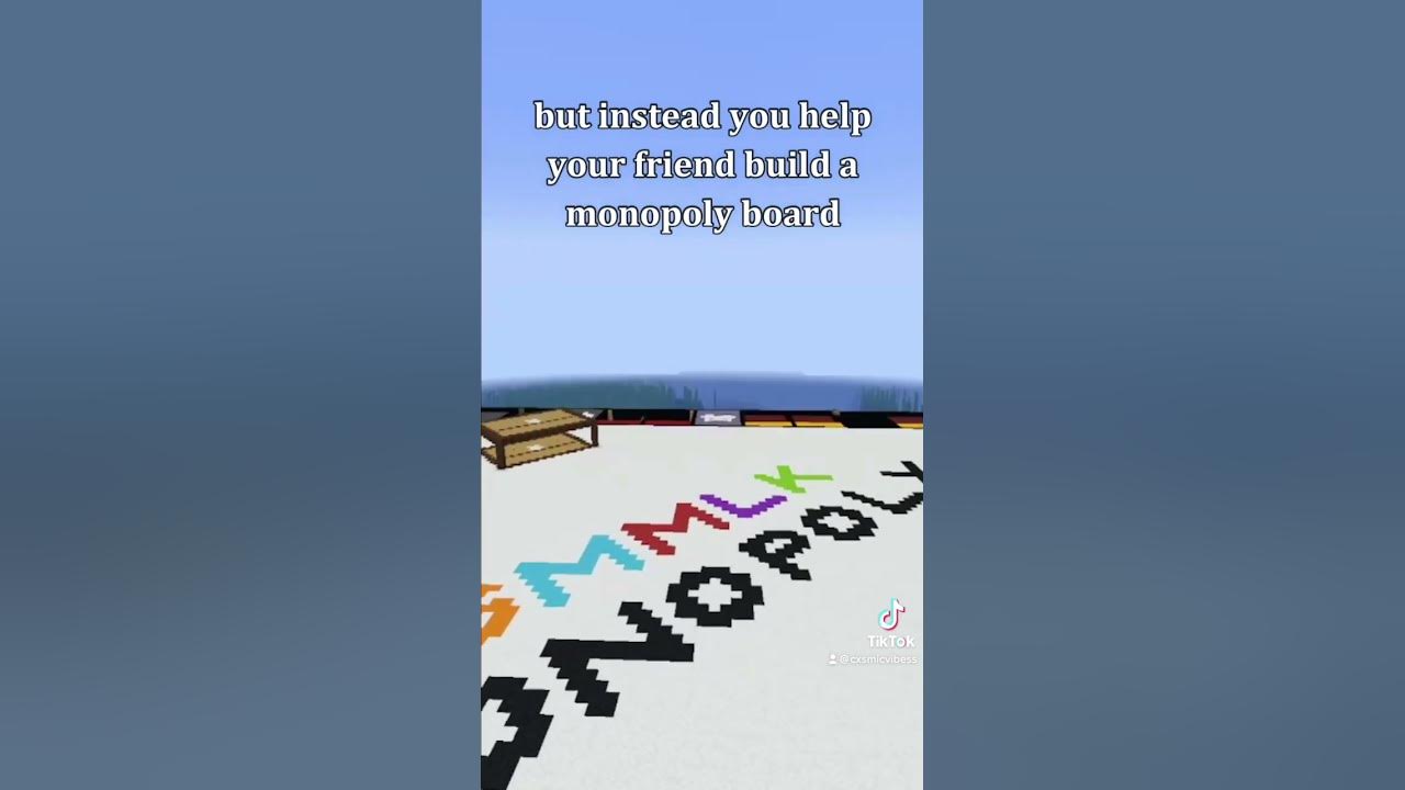 Monopoly in Minecraft π #minecraft #monopoly #minecraftshorts Monopoly in Minecraft π #minecraft #monopoly #minecraftshorts