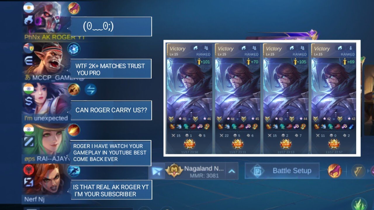 Roger Win Streak King 👑 Full History Gameplay | Every Match MVP