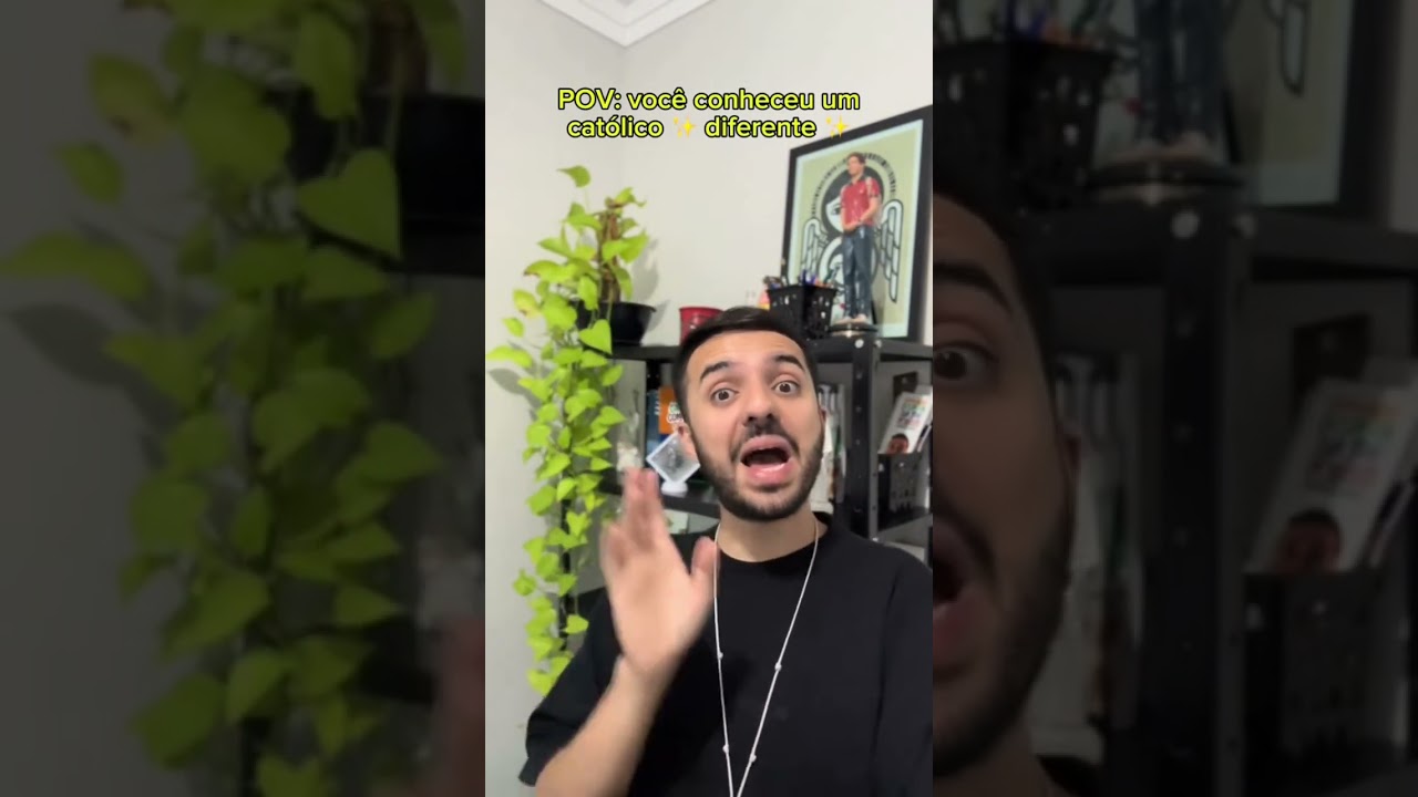 Hey #carismathco, então você é um católico do diferente? 👁️👄👁️