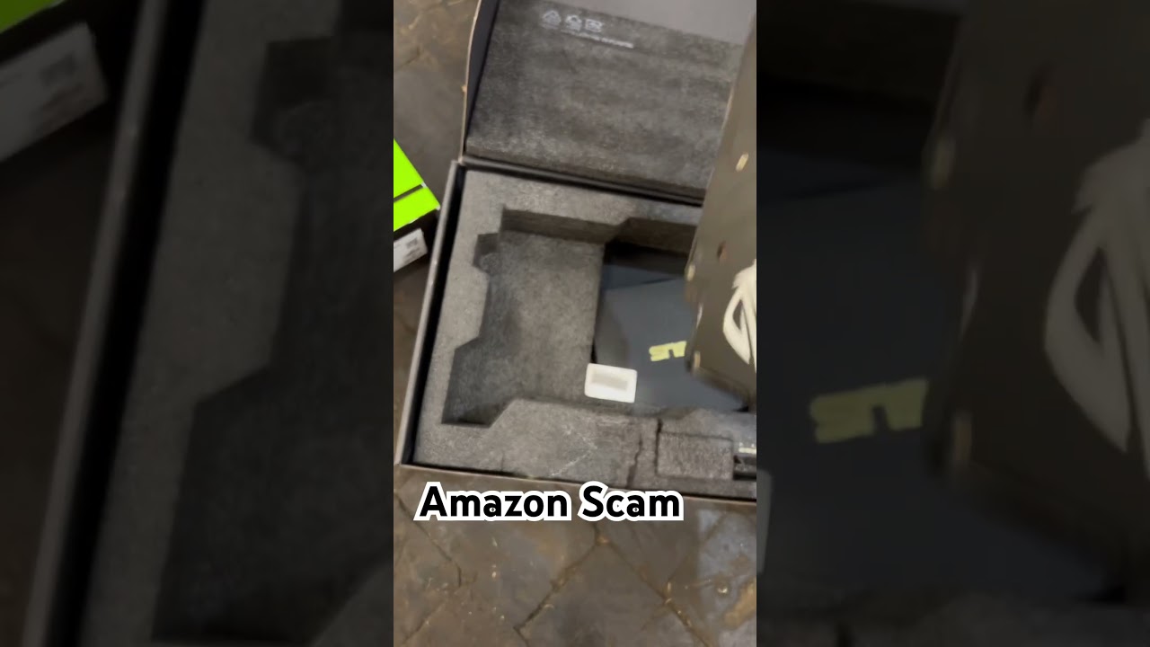 Graphics card Amazon scam 