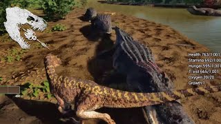 DEINOSUCHUS INCOMING THE ISLE EVRIMA/RECODE NEWS - AMAROK TESTING AI, AI DRYO, AI TREX, AI DEINO