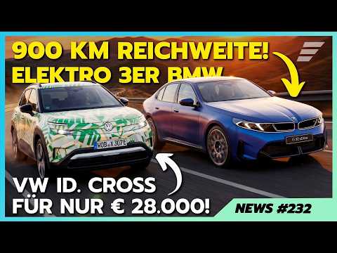 900 km range at BMW & VW in crisis! BYD brings 800V to the compact class | E-Car News 232