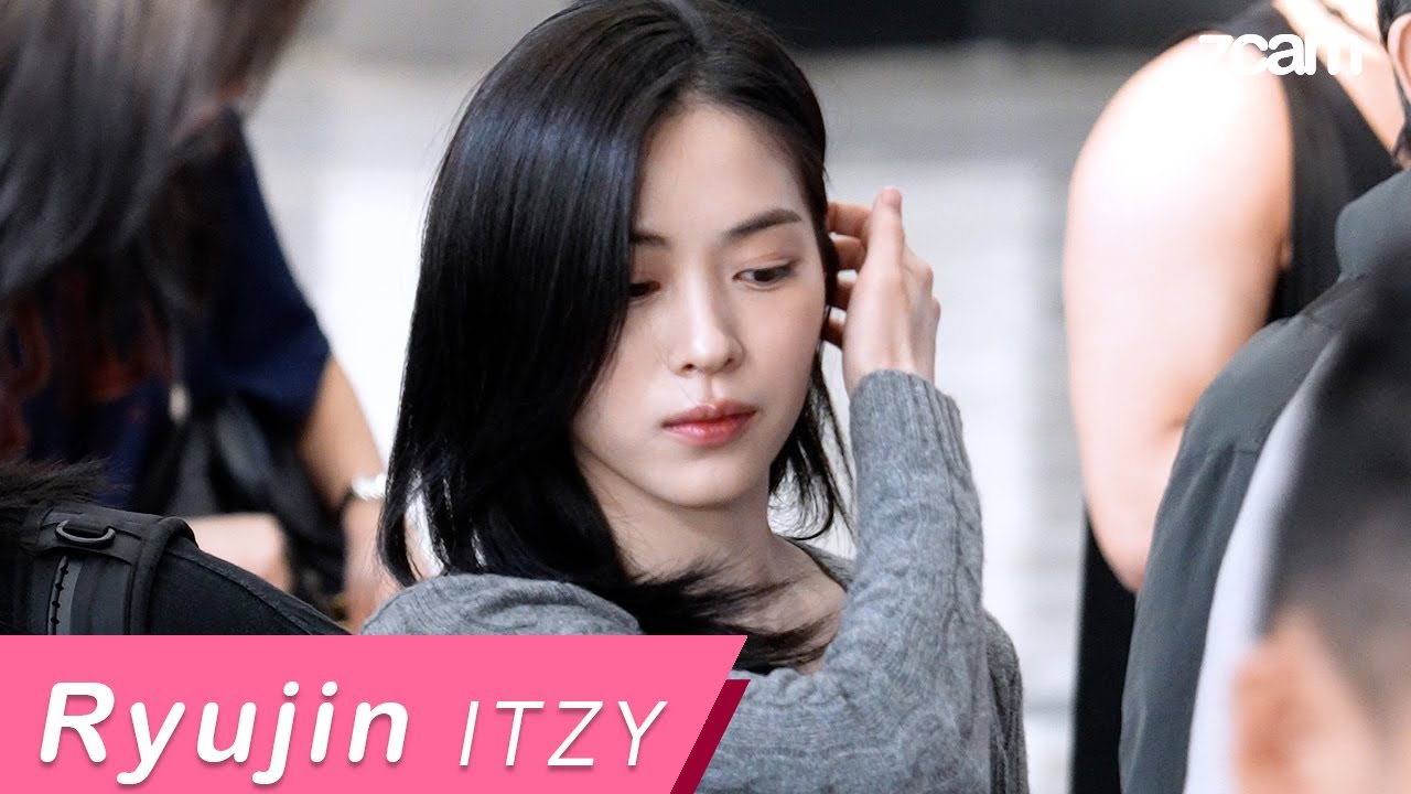 240911 류진 ryujin ITZY 있지 해외 일정 출국 departure 4K