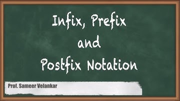 Infix, Prefix and Postfix Notation |Expression Evaluation|GATE|Programming & Data Structures|CSE