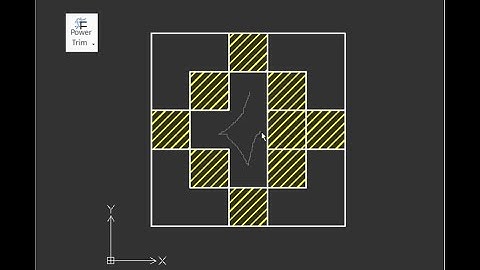 Advanced Hatch and Fill trimming tools in CorelCAD