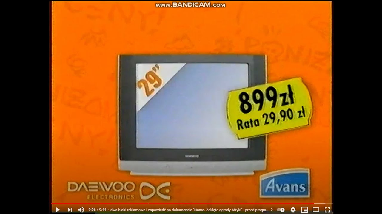 Avans Daewoo TV Reklama TVC 10 Secs