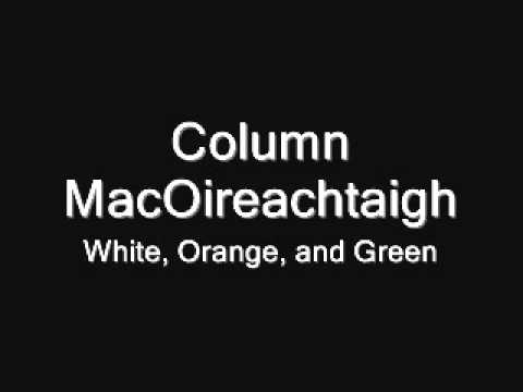 Column MacOireachtaigh - White Orange and Green