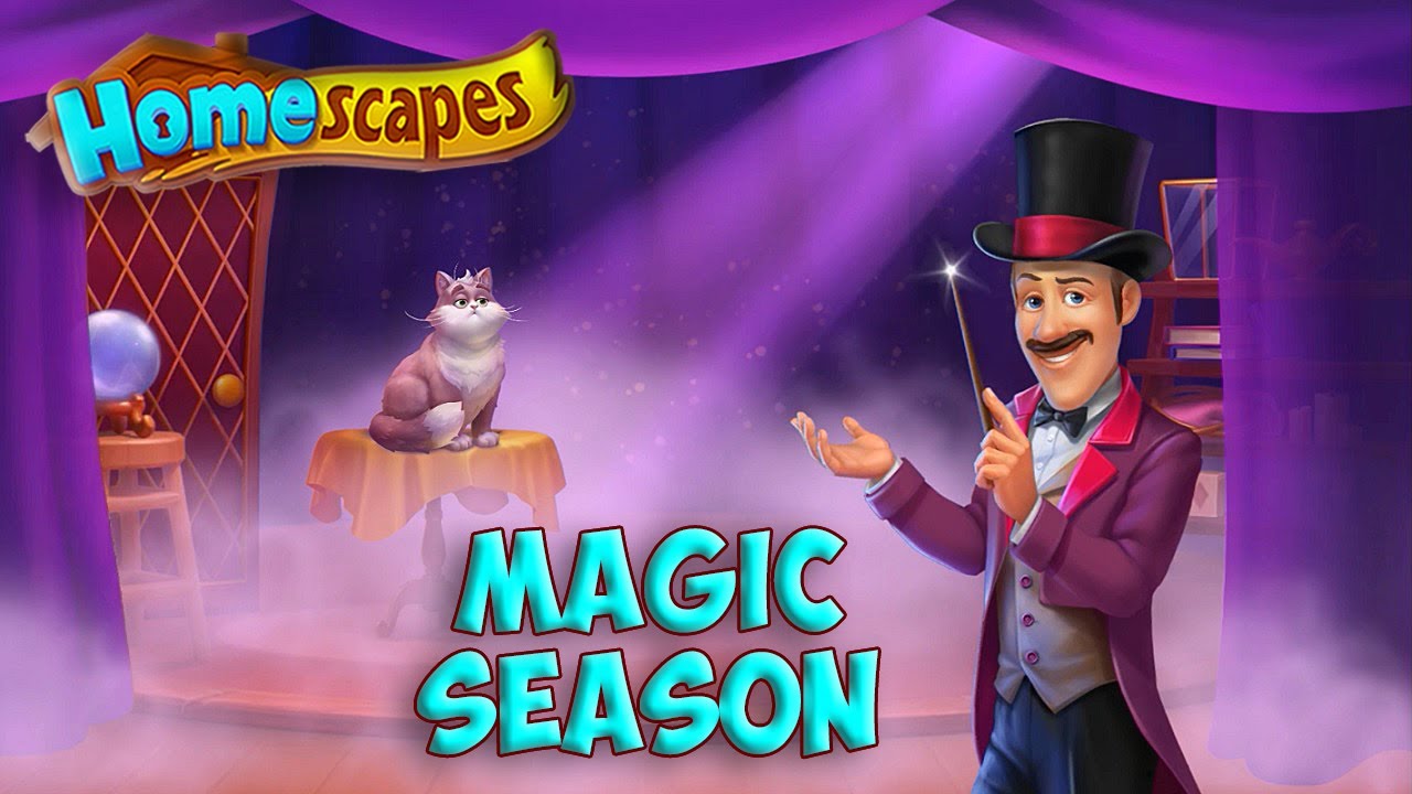 Homescapes: New Magic Season 🎩 Mysterious Austin Playrix 