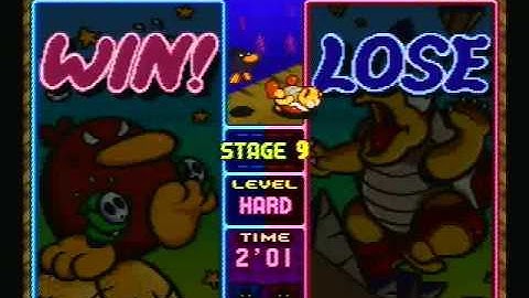 Tetris Attack VS playthrough (No Continues)