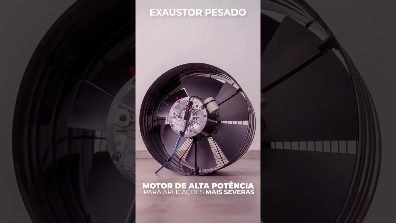 Exaustor Axial Galvanizado Ø50cm | EP50 M4 - Goar