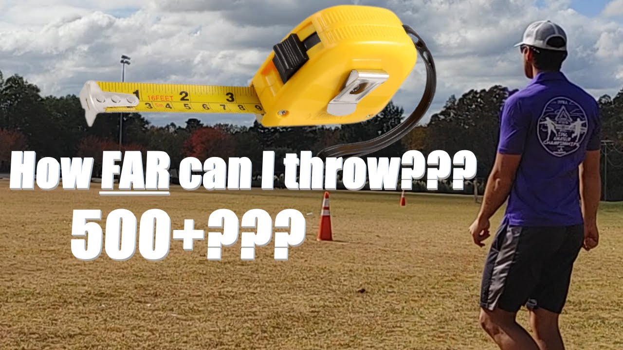 How far can I throw?? 500+?? (Disc Golf Coach) YouTube