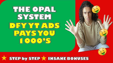 The Opal System Review ♠️Make money with Youtube♠️ The Opal System Review demo