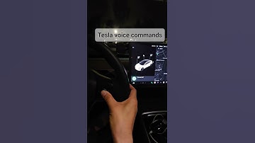 Tesla voice commands.