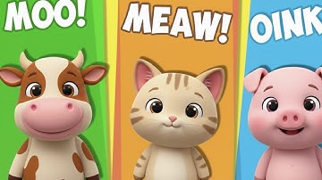 Animal Sounds Song: Learn Animal Sounds for Kids by Good Kids Company