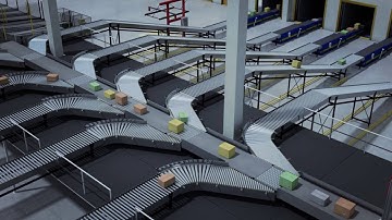 Follow us in the depot - 3d animation and reality