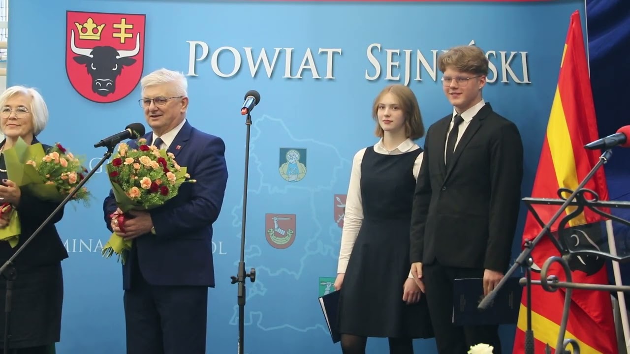 Uroczystość otwarcia Powiatowego Centrum Sportu w Sejnach