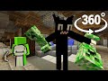 How to find 😼 CARTOON CAT in 360° Minecraft