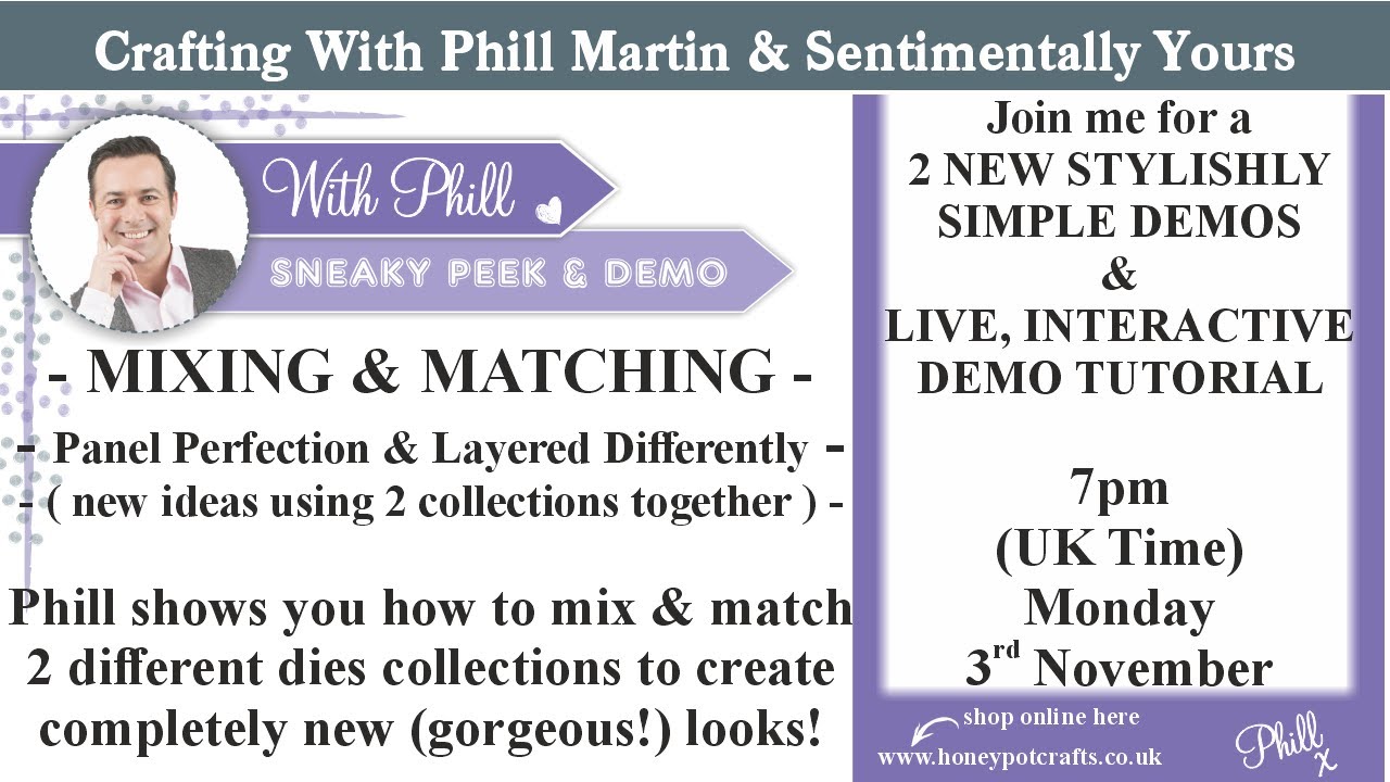NEW DEMO - NEW IDEAS mixing die collections together in ..