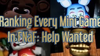 Ranking Every Mini Game in FNaF: Help Wanted