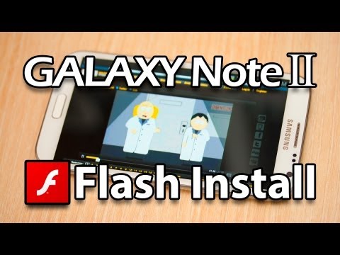 How To Install Flash Player on Samsung Galaxy Note 2