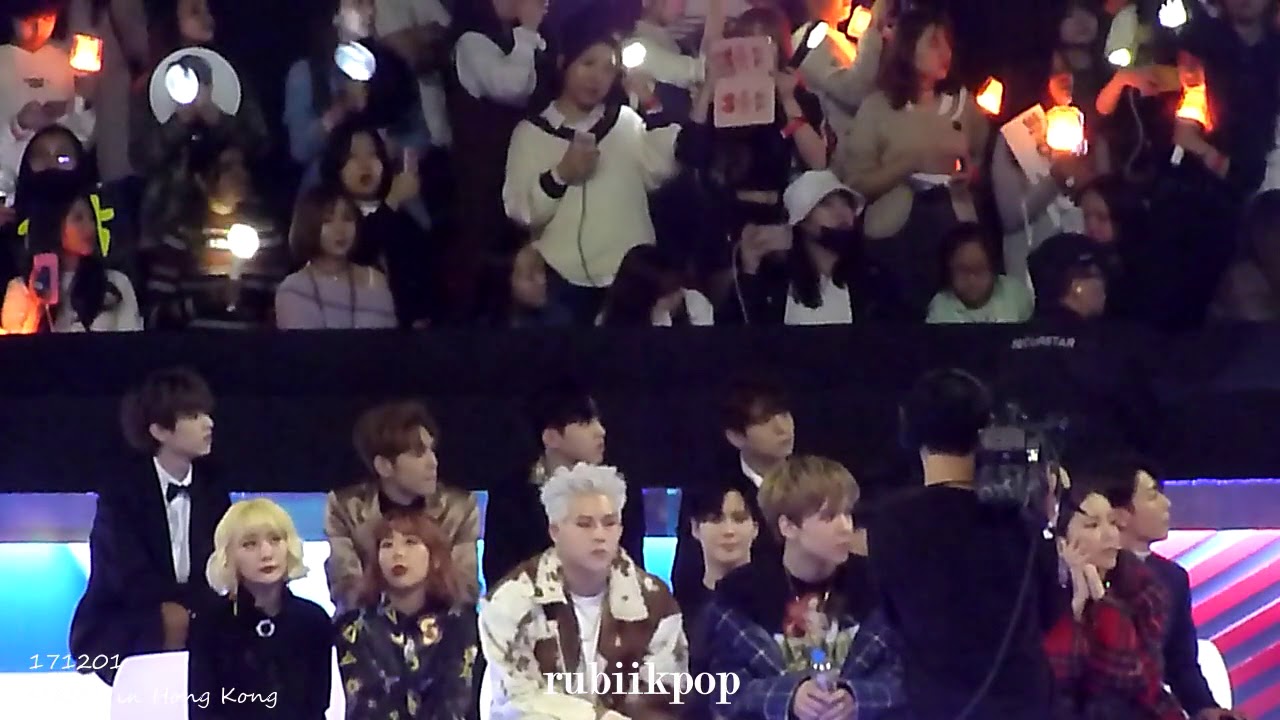 171201 MAMA - Taemin SuJu Vernon Day6 Jooheon react to Red Velvet - Peekaboo Red Flavour + NCT127