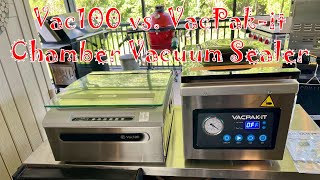 Vac100 Chamber Sealer vs VacPak-it Chamber Sealer