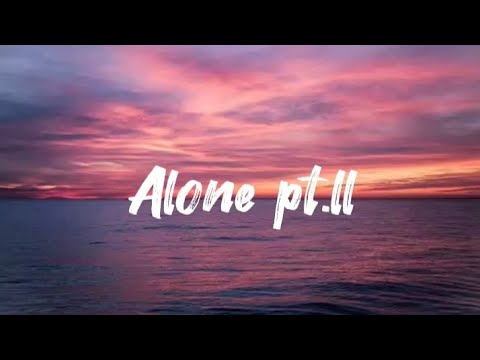 Alan walker X ava max - Alone pt.ll official lyric video.