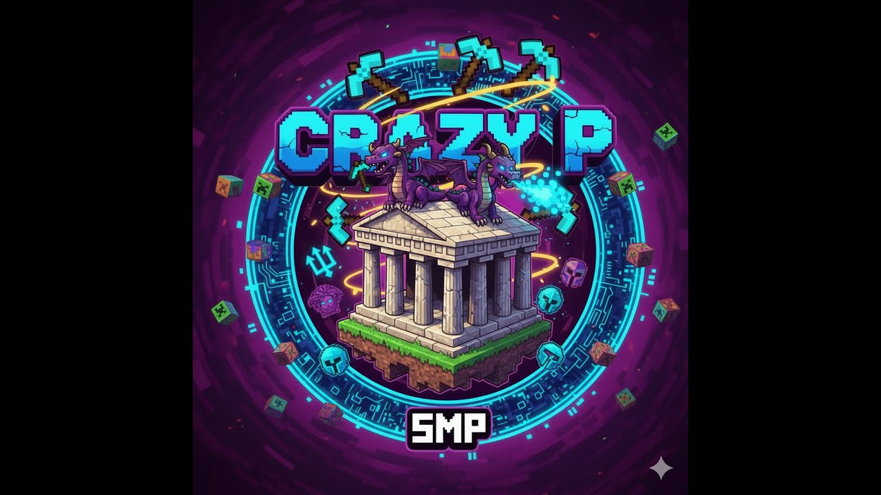 EP17 - Πίσω στα βασικά του Minecraft | Crazy P SMP Server