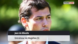 Jean de Mieulle, entraîneur de Magellan (08/06 à ParisLongchamp)