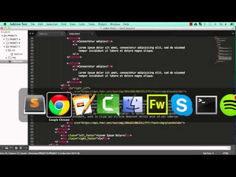 Learn HTML5 and CSS for beginners - PROJECT C - LESSON 7