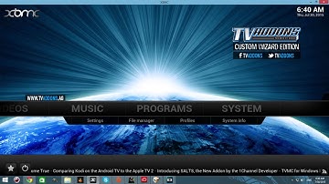 How to Setup Xbmc with Addons