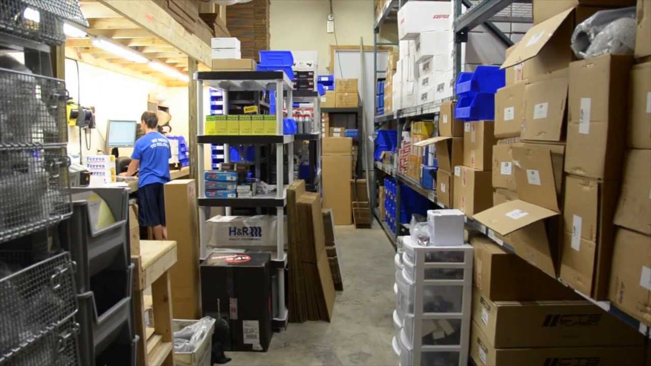 USP Motorsports Warehouse / Shipping Facility Tour YouTube