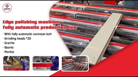 Ceramic tile Edge polishing machine fully automatic production line manufacture for stone and marble