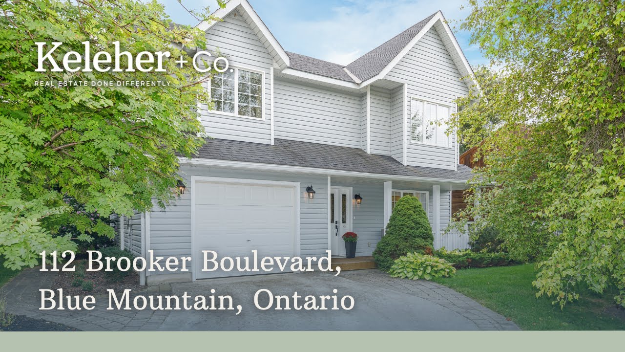 112 BROOKER Boulevard, The Blue Mountains, Ontario L9Y 0L3 YouTube