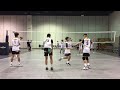 Academy volleyball club boys 13 hp denny vs coast boys 13 aurora volleyball game