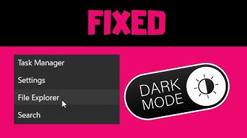 Enable Dark Mode in Windows File Explorer – EASY WAY!