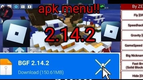 New Video Fly Hack In Blockman Go Working In Bed Wars Version 2.15.1 Mod Menu