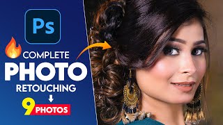 Photo Editing Master Class | Skin Retouching in Photoshop | Photoshop Editing | Color Correction