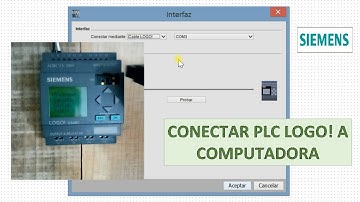 Conectar PLC LOGO! a Computadora