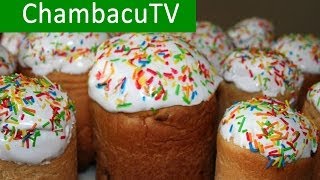 Рецепт : Как приготовить пасхальный кулич с изюмом (паску) Рецепт : Как приготовить пасхальный кулич с изюмом (паску)