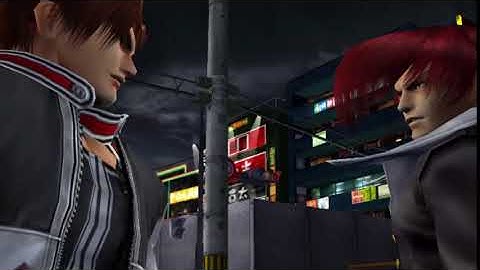 KOF Maximum Impact 2 - Kyo vs Iori (Special Intro)