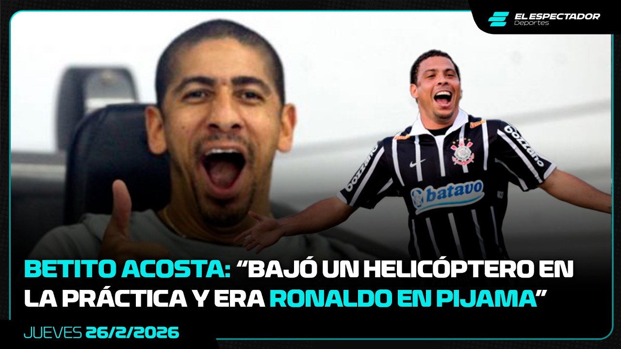 BETITO ACOSTA: SU ACTUALIDAD EN BRASIL, SU CARRERA Y LAS ANÉCDOTAS CON RONALDO NAZARIO