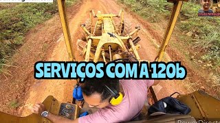 SERVIÇOS COM A 120b / Motoniveladora caterpillar grader niveleuse patrola motoconformadora by Sylvio Patroleiro 6,982 views 3 weeks ago 15 minutes