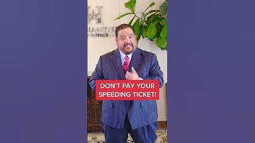 Thumbnail of Don’t pay that speeding ticket! 🚗 #lawyer #law #texas #speeding