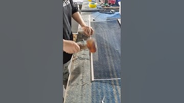 Assembly of large-frame invisible screen window parts