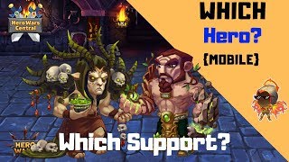 Hero Wars | Which Heroes Should You Level? Support Edition!