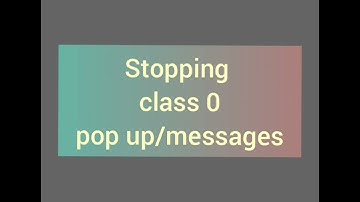 Stop Pop-up & Class 0 Message Alerts From Sim Operator